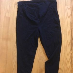 Black maternity leggings